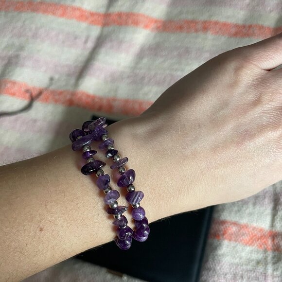 Amethyst Bracelet Stack - Picture 2 of 4